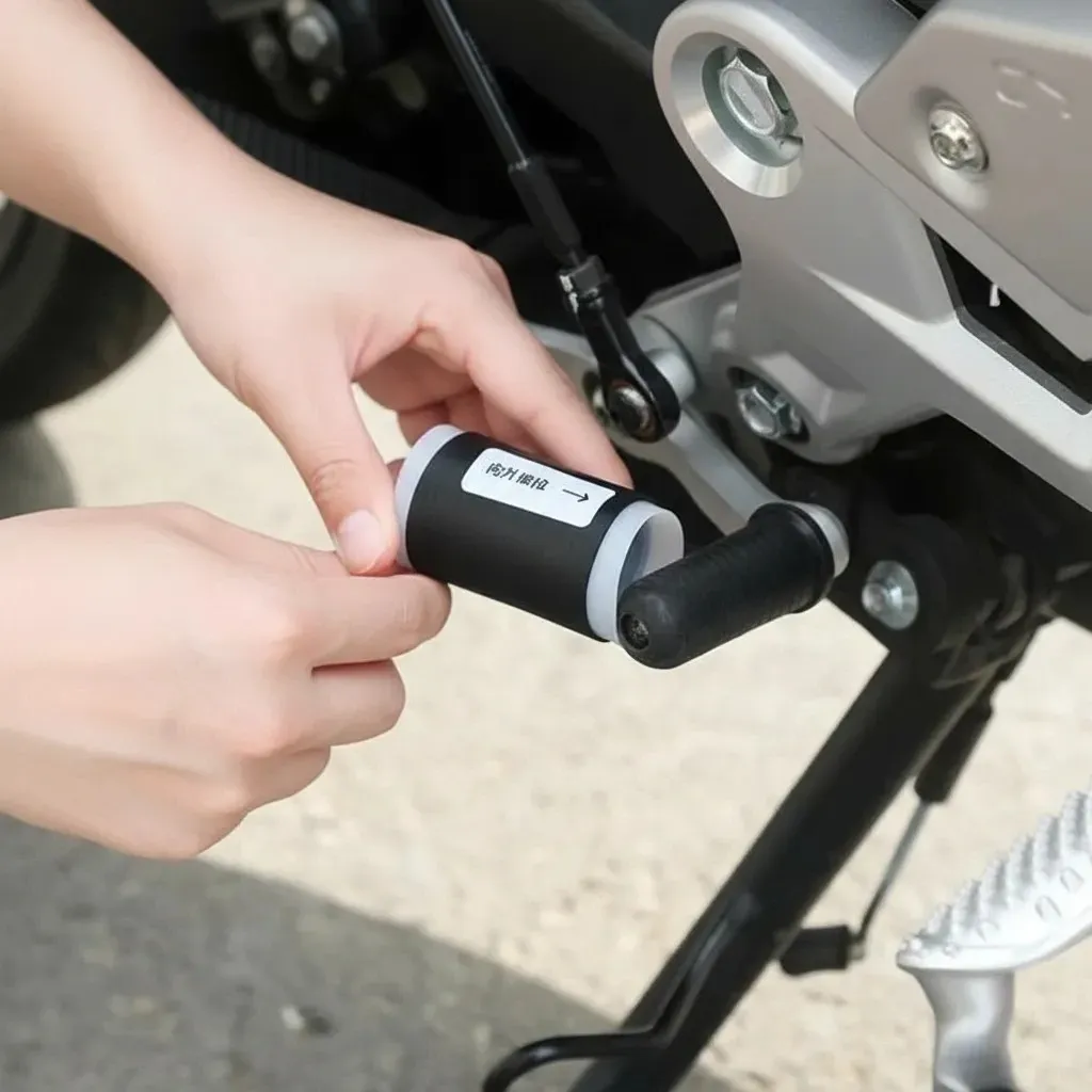 Goma Protector Palanca Cubierta Cambios Moto Universal