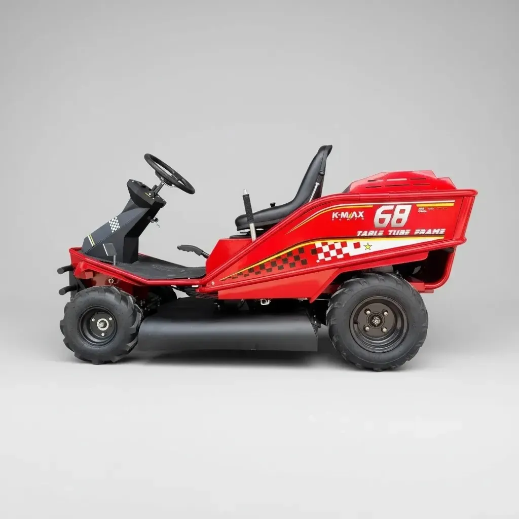 Tractor Cortacesped Operador a Bordo Motor Gasolina 15 Hp