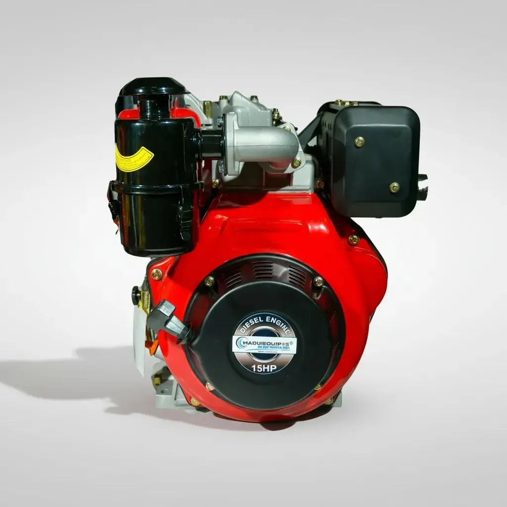 Motor diesel acpm 15HP eje 1"