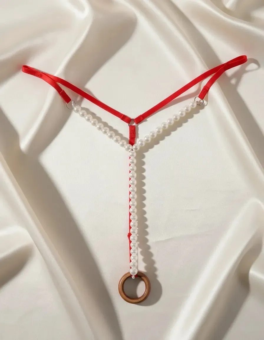 Microtanga Perlada Sexy Estimulante Hot Hilo Porno Sensual