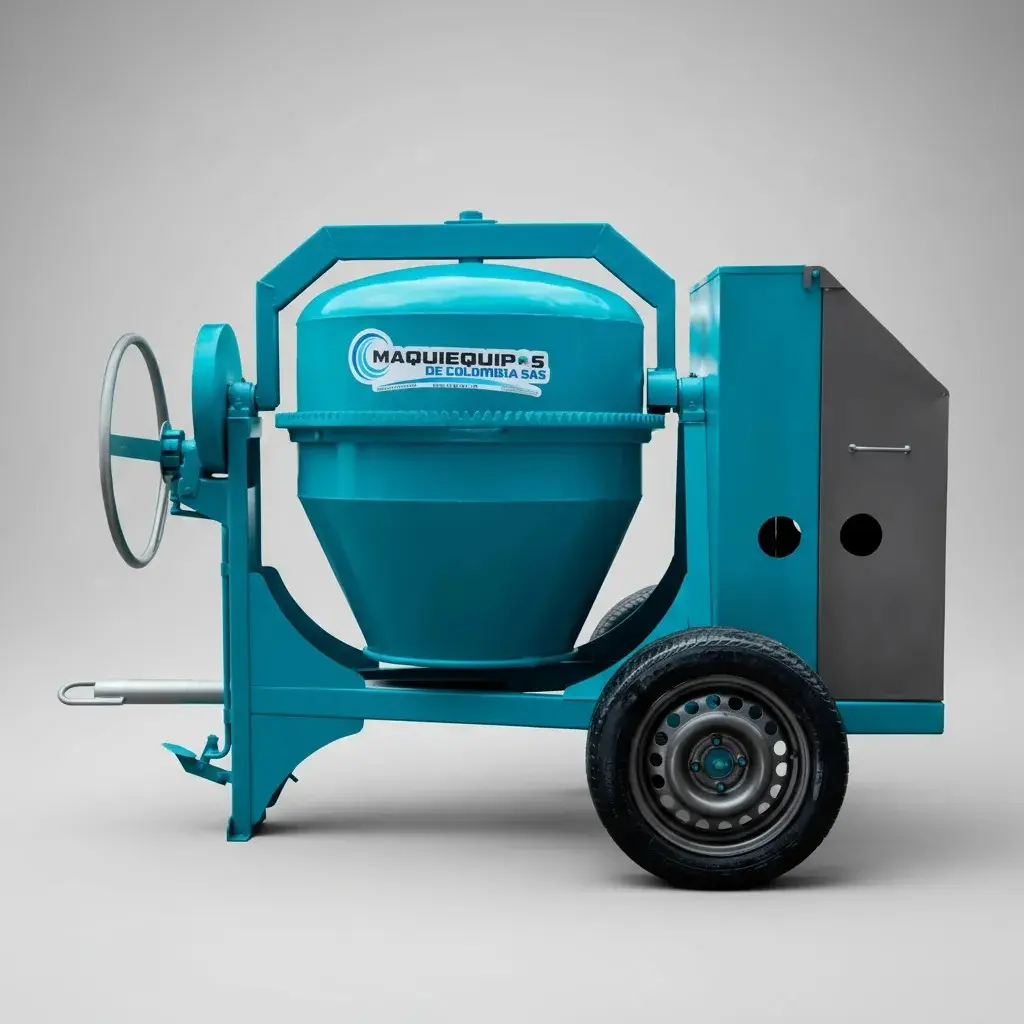 Mezcladora de concreto dos bultos trabajo pesado