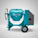 Mezcladora de concreto medio bulto trabajo pesado