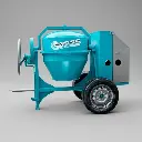 Mezcladora de concreto un bulto trabajo pesado