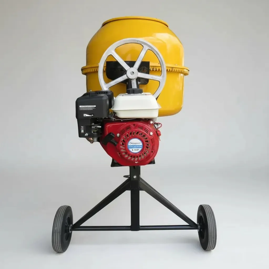 Mezcladora de concreto mixer gasolina 6.5HP (200 LITROS)