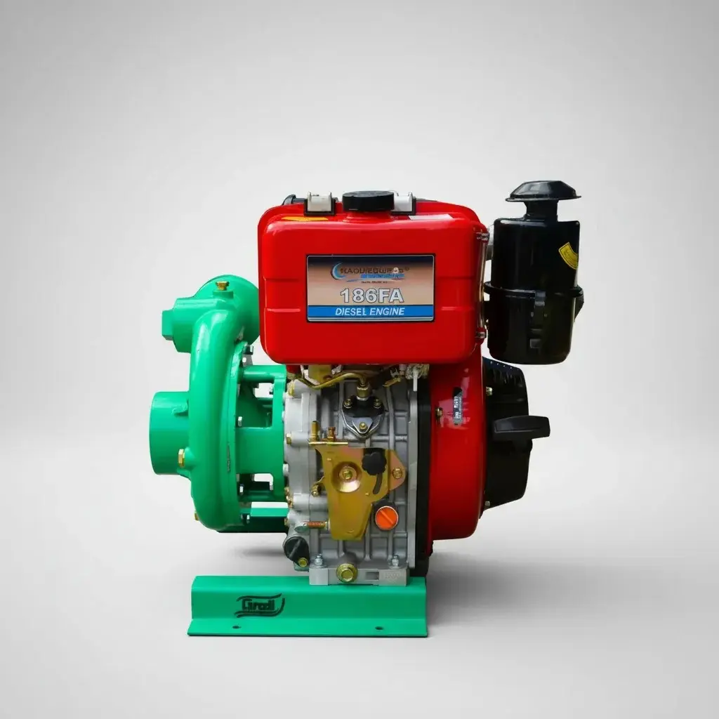 Motobomba alta presión diesel 10HP (2x2)