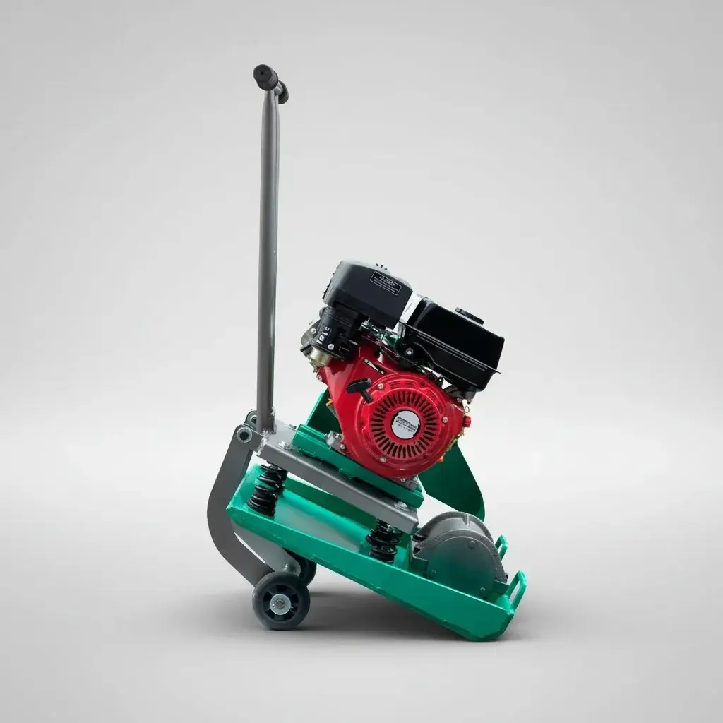 Rana vibrocompactadora placa 45*58 (GASOLINA 9HP)