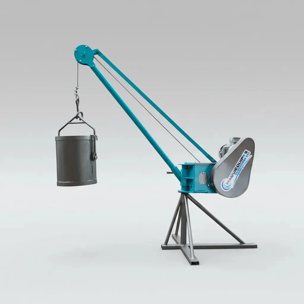 Pluma grúa de carga para  300 KG (GASOLINA HONDA)