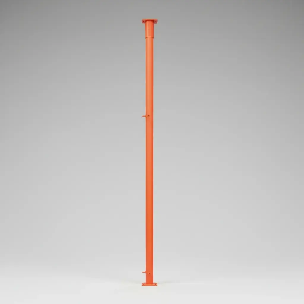 Paral metálico tipo taco gato ajustable para construcción