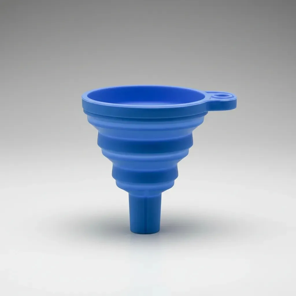 Embudo Plegable Multiuso Compacto Para Viaje Hogar Portable